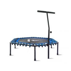 Fitness trampolína Aga 130 cm Blue + madlo - Poškozené